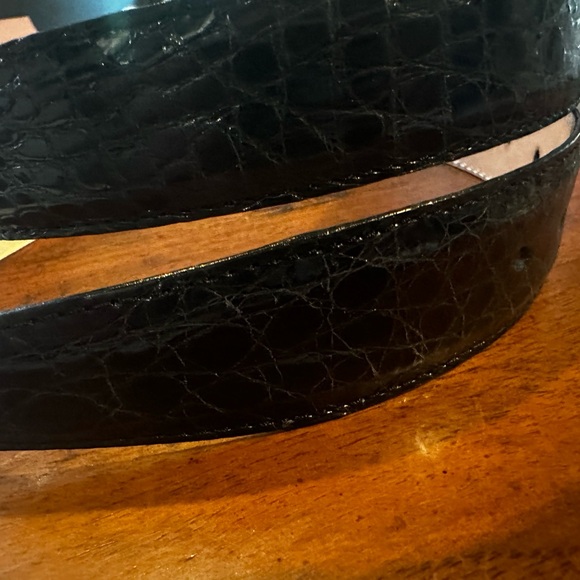 Mark Dingman Crocodile black belt 38 - Picture 4 of 9